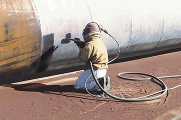 Abrasive Blasting Painting Work