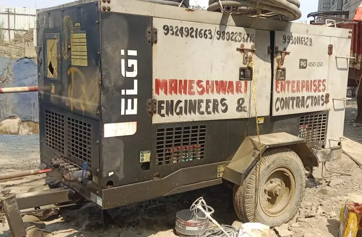 Machine hire air-compressor