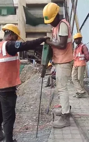 soil nailing work